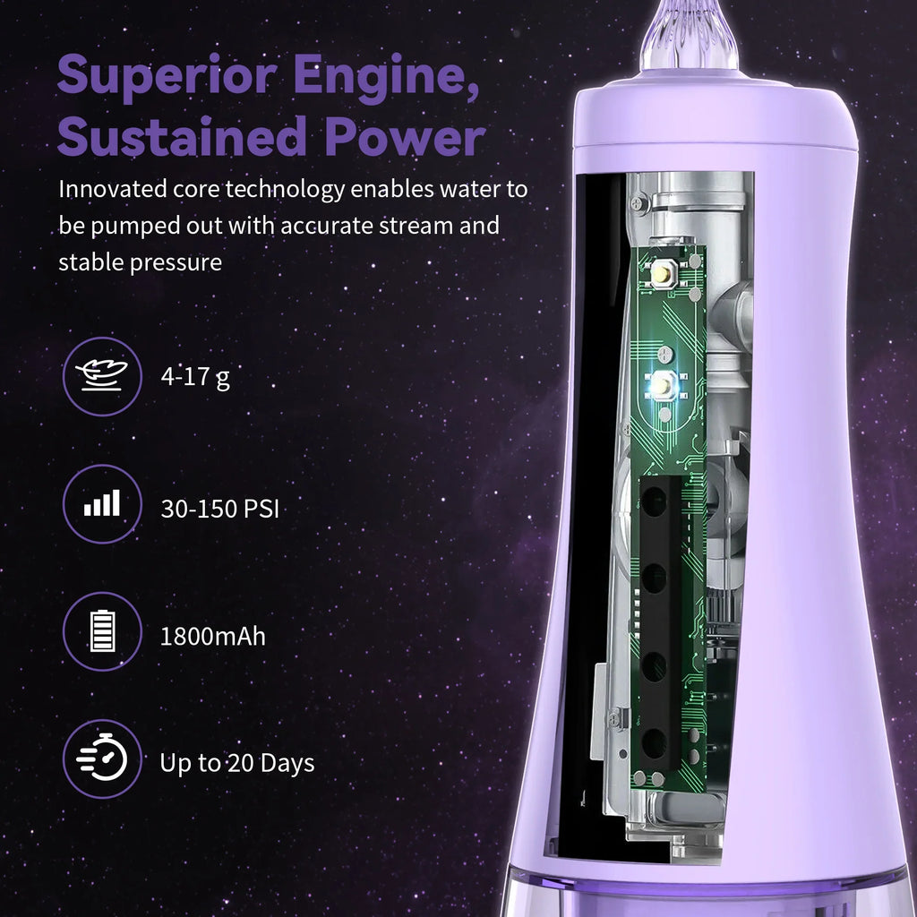 Portable Smile Water Flosser