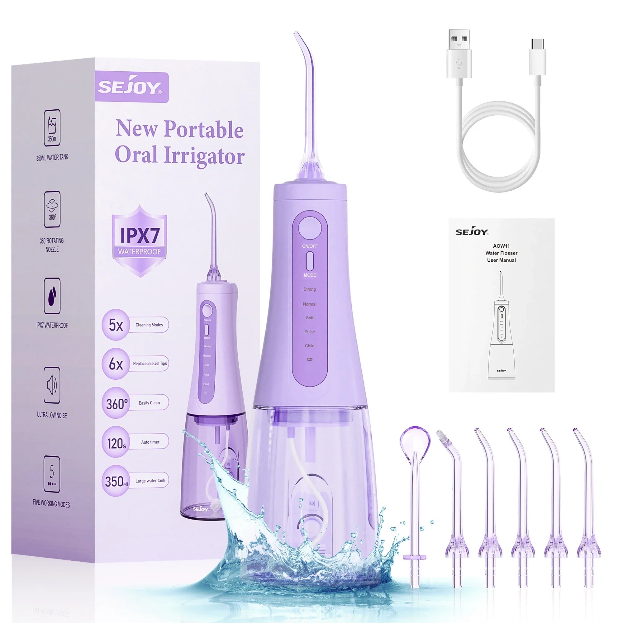 Portable Smile Water Flosser