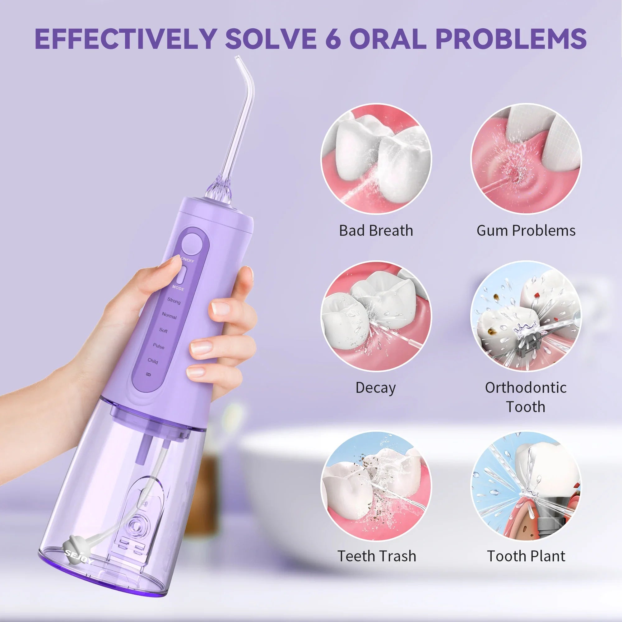 Portable Smile Water Flosser