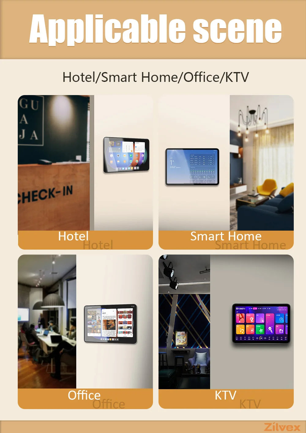 Magnetic Wall Mount with Charging Case for xiaomi redmi pad SE 11inch 18W Quick Charge Strong Magnets  in-Wall